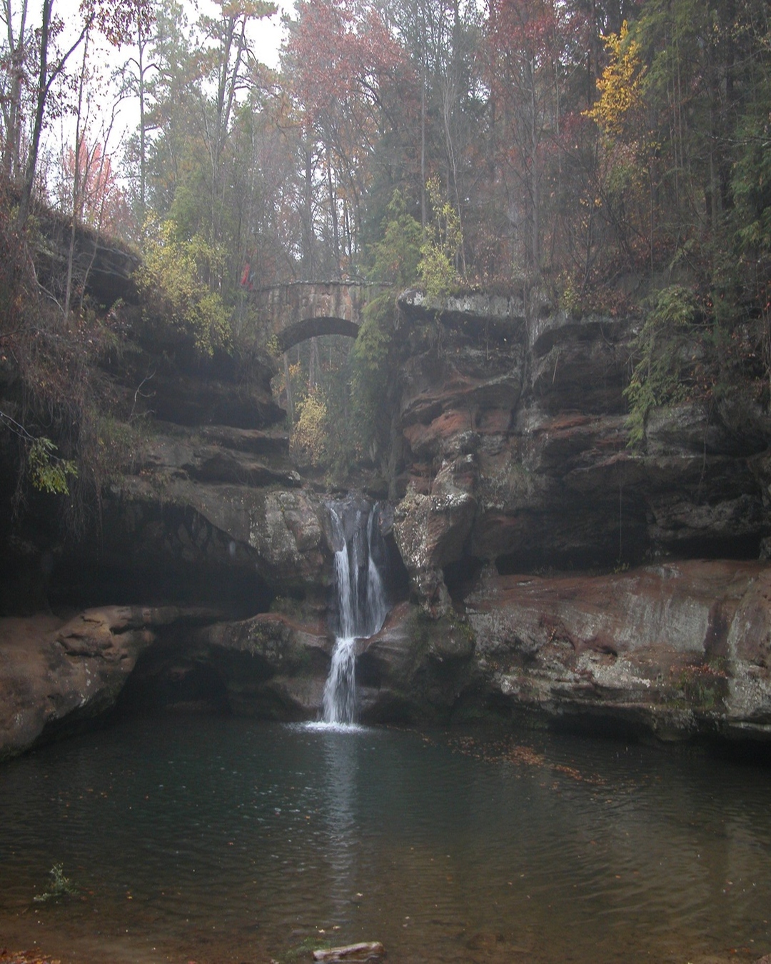 Waterfall at Old Man's Cave